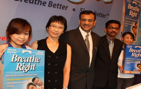 Launch of GSK Breathe Right